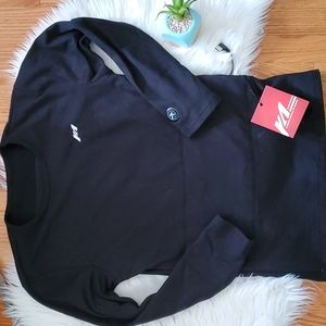 Kemi Moto Black Heated Power Bank Thermal Long Sleeve Shirt